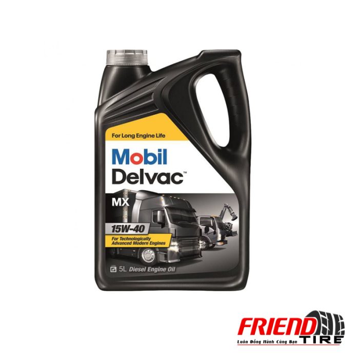 Dầu động cơ xe tải 5 lít – Mobil Delvac MX 15W-40 Chính Hãng