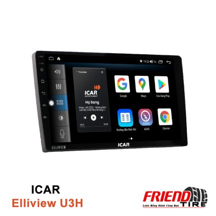 Màn hình android ICAR Elliview U3H dành cho xe Hyundai