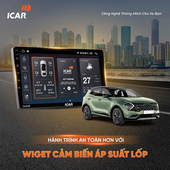 Màn hình android ICAR Elliview U4 basic